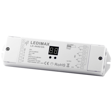 LEDIMAX DALI Decoder SingleColor/RGB/RGBW 12-35V 4x350mA 1-4Adressen *A*