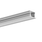 LEDIMAX LED-Aluminiumprofil SDP-K silber 2m + Abdeckung...