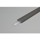LEDIMAX Klick-Abdeckung LED-Aluminiumprofil 10mm 2m...