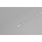 LEDIMAX Einschubabdeckung LED-Aluminiumprofil SLENDER, VERSO, EASY10, STAIRWAY 2m transparent