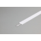 LEDIMAX Einschubabdeckung LED-Aluminiumprofil 10mm 2m weiß