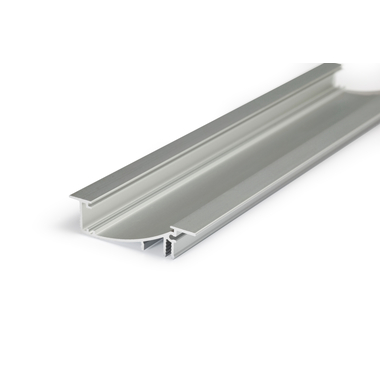LEDIMAX LED-Aluminiumprofil GENTLE 2m silber