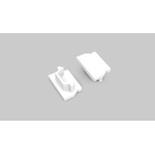 LEDIMAX Endkappen-Set SIMPLE flach weiß