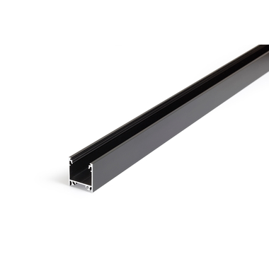 LEDIMAX LED-Aluminiumprofil LINE20 2m schwarz
