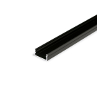 LEDIMAX LED-Aluminiumprofil SLAM 2m schwarz