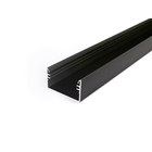 LEDIMAX LED-Aluminiumprofil Lowline 2m schwarz
