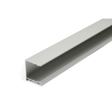 LEDIMAX LED-Aluminiumprofil VARUS-C Wandanbau 2m silber