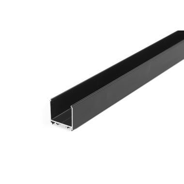 LEDIMAX PowerSupply-Profil für VARUS-A/B/C 2m schwarz