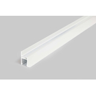 LEDIMAX LED-Aluminiumprofil DECKENRAND14 2m weiß