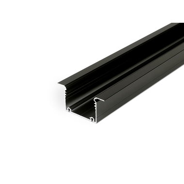 LEDIMAX LED-Aluminiumprofil FormelDeep 2m schwarz